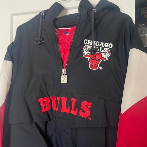 ✅Chicago Bulls Jacket By Logo 7 Authentic 🔥🐂 - Picture 2 of 8